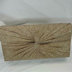 D’margeaux Gold Clutch